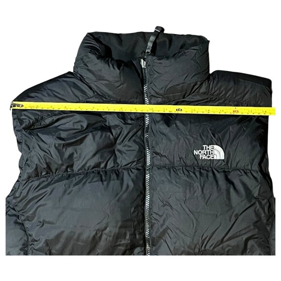 The North Face 1996 Retro Nuptse Vest 550 Down Puffer Jacket Black XL Vintage - Picture 16 of 16